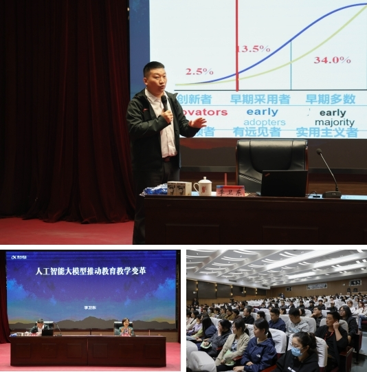 学院举办“人工智能在教育教学改革中的应用”专题讲座.png